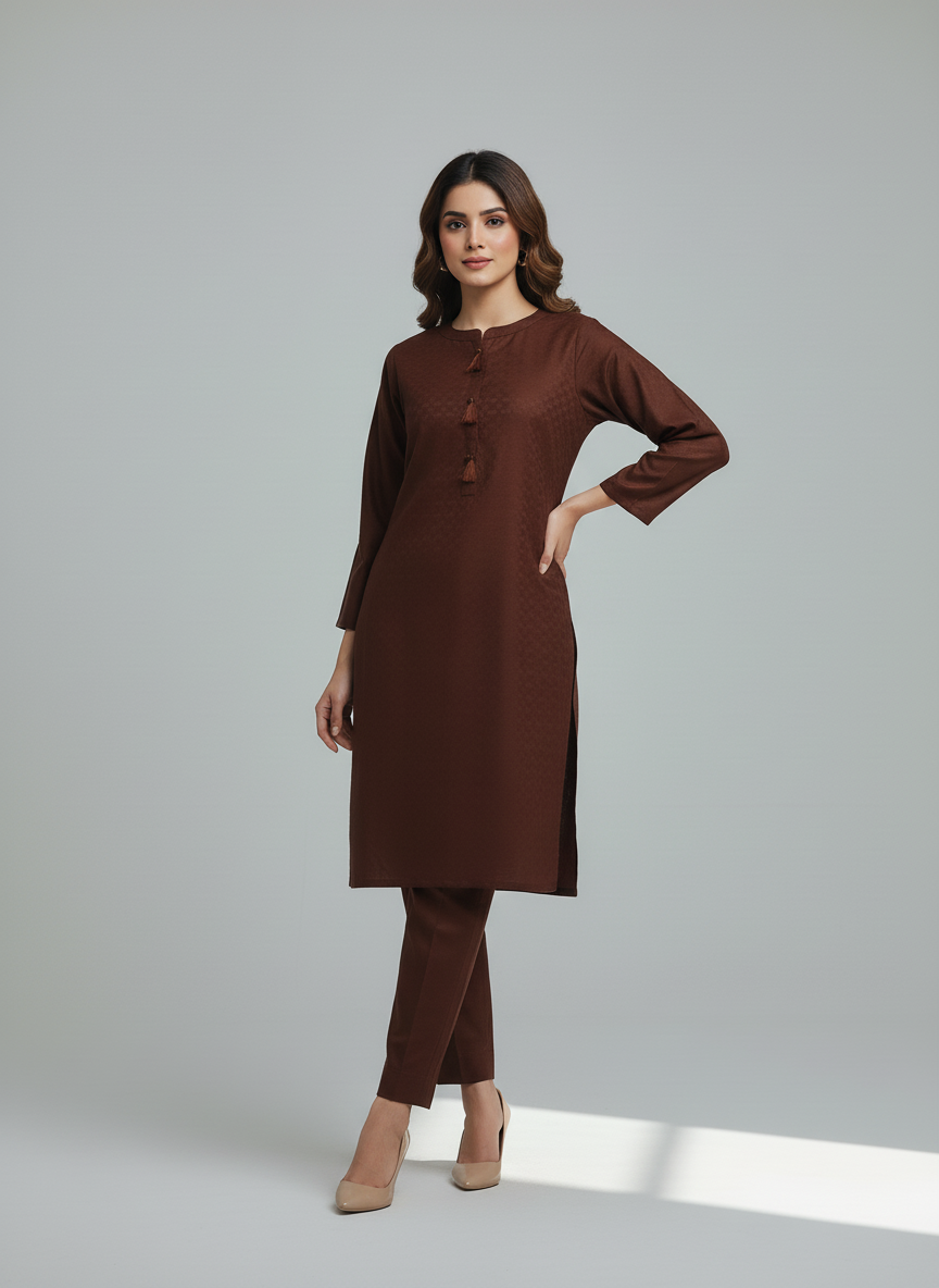 WJC011 Jacquard 2 Piece