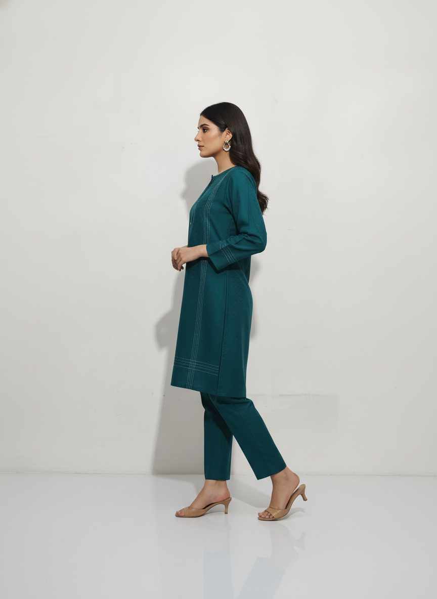 WJC014 Jacquard 2 Piece