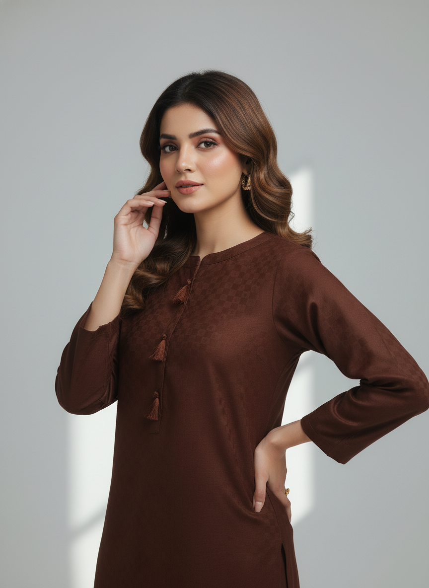 WJC011 Jacquard 2 Piece