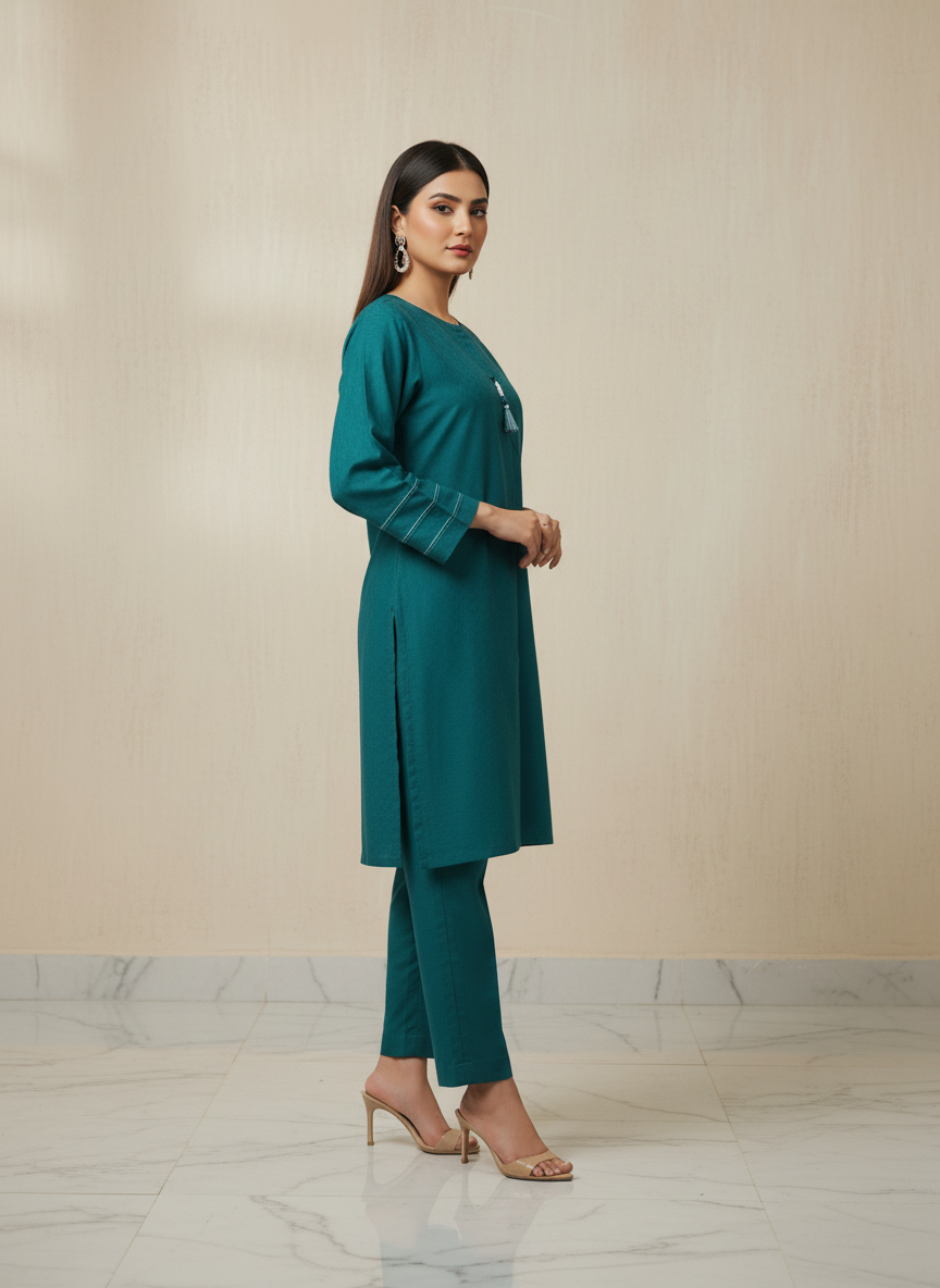 WJC018 Jacquard 2 Piece