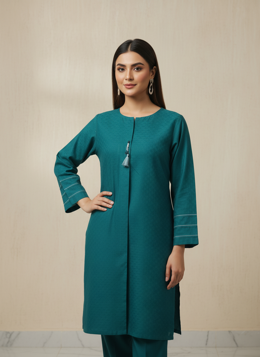 WJC018 Jacquard 2 Piece