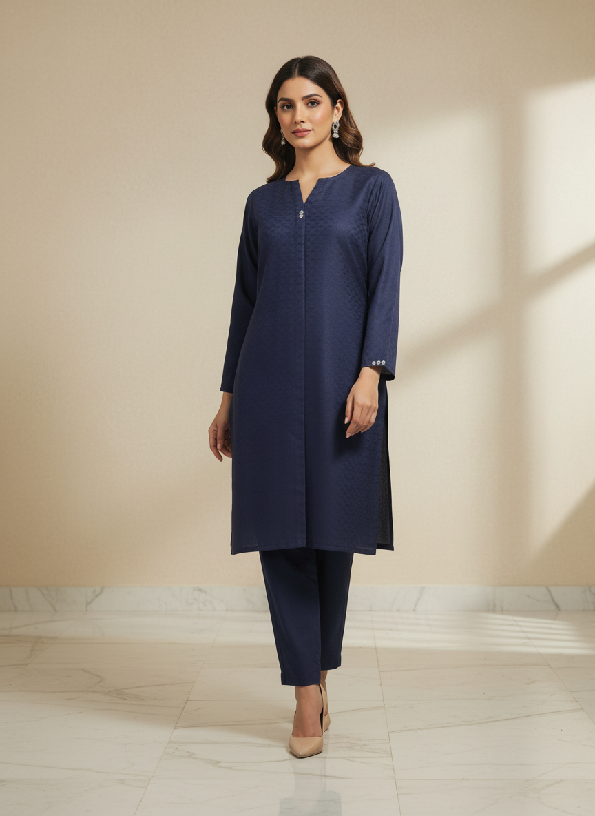 WJC019 Jacquard 2 Piece